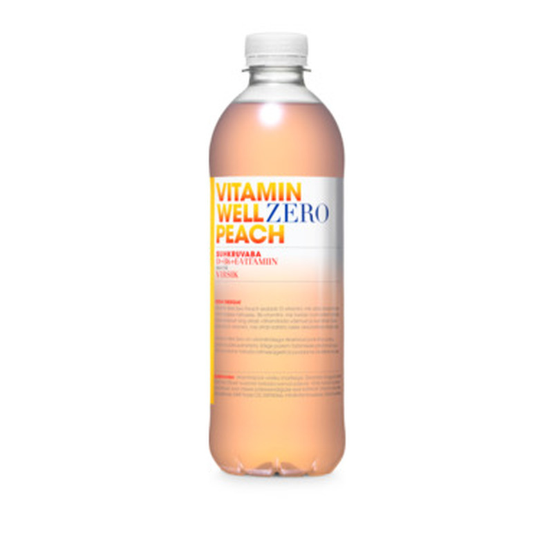 VITAMIN WELL Vitamiinijook Peach Zero 0,5l (pet)