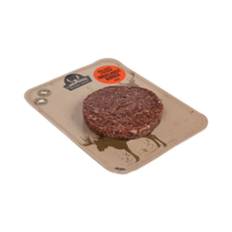Juustu ja ürtidega hirveliha burger 170G