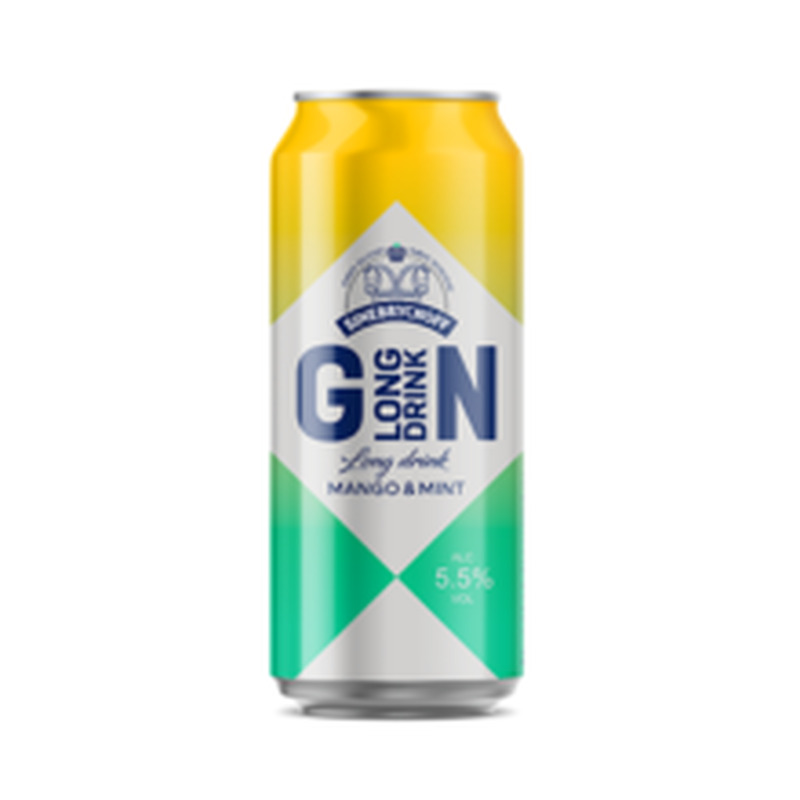 Long drink mango&mint, SINEBRYCHOFF, 500 ml