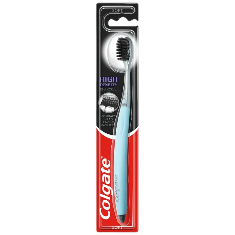 Hambahari High Density Charcoal Soft, COLGATE, 1tk