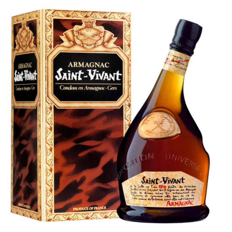 Armagnac Saint-Vivant VS 40%vol 0,7l karbis