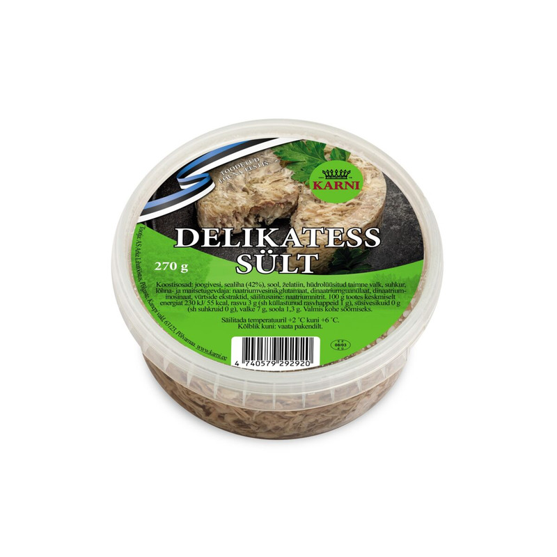 Karni Delikatess Sült 270g