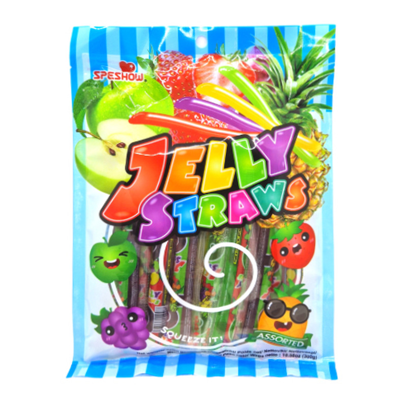 Jelly Straws kõrremaius puuvilja mix