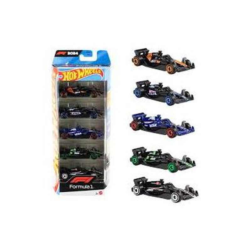 Mudelauto F1 HOT WHEELS 5tk