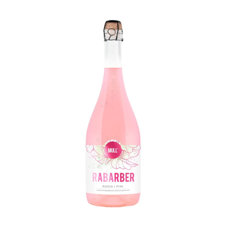 Gaseeritud puuviljavein MULL Roosa Rabarber 10%vol 0,2l