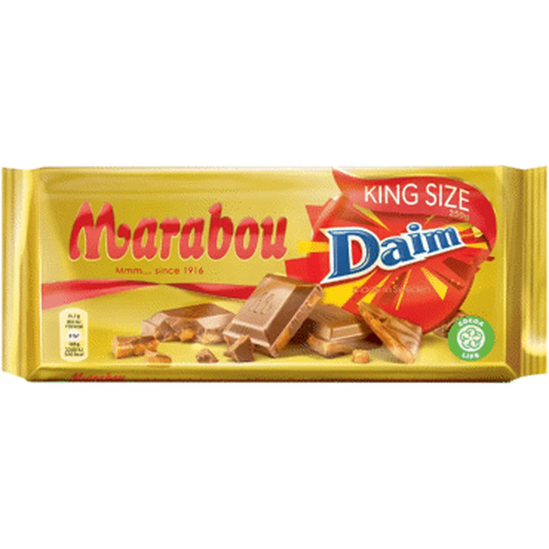 Piimašokolaad Daim MARABOU, 250g