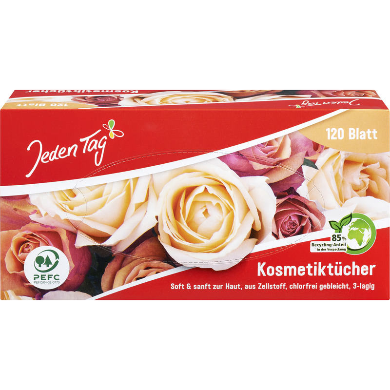 LA LIGNE Kosmeetilised salvrätikud 120tk (3-kihilised)