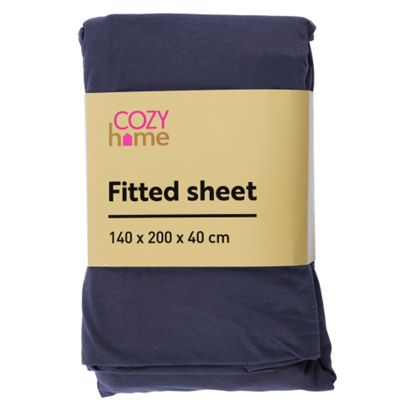 Kummiga voodilina Cozy home 140x200x40cm SS25