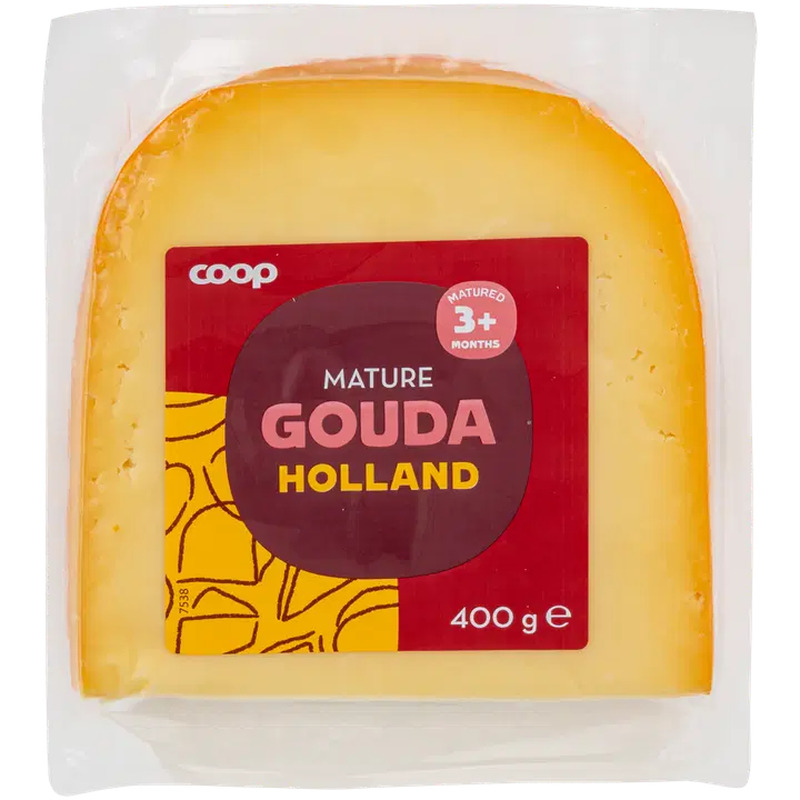 Coop küps Gouda Mature juust, 400 g