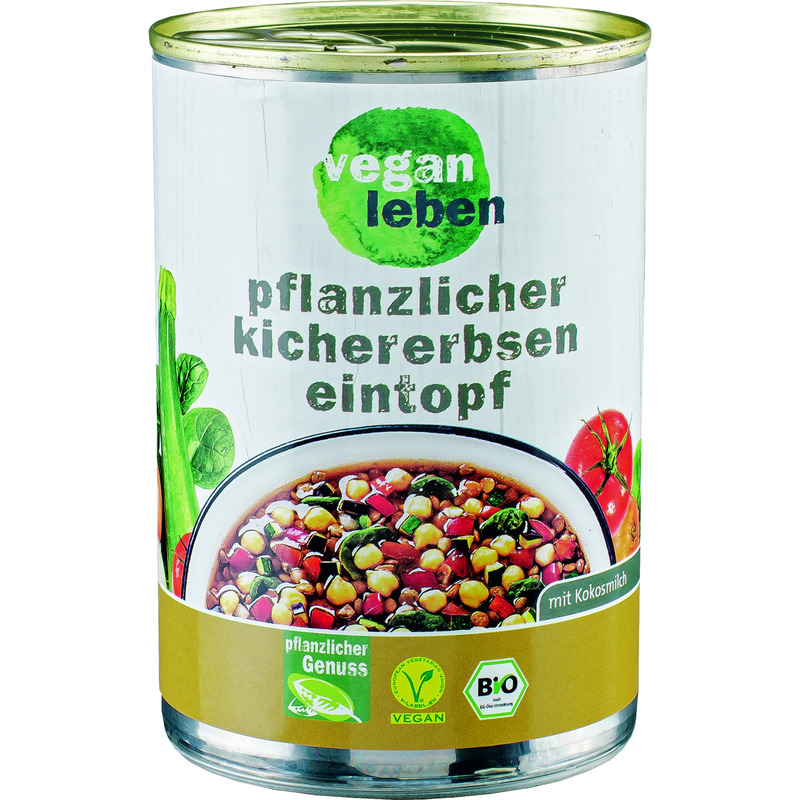 VEGAN LEBEN BIO Kikehernehautis 400g