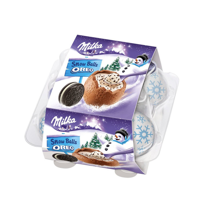 KAST 20 tk! Milka Oreo lumepall 112g