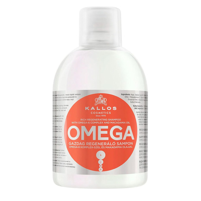 Kallos Šampoon Omega Taastav 1l