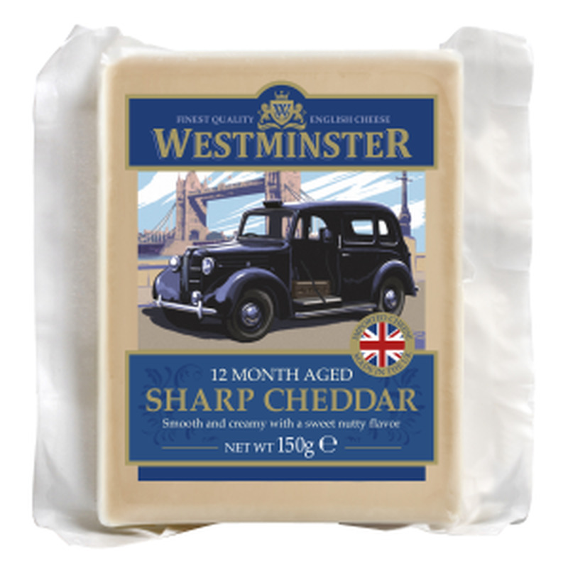 Westminster Cheddar Sharp, WESTMINSTER, 150 g