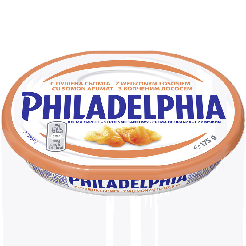 Philadelphia Toorjuust Lõhega 175g
