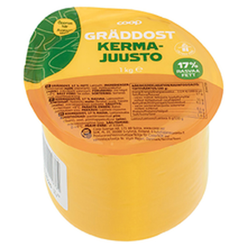 Coop koorejuust 17%, 1 kg