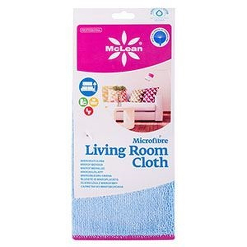Mikrokiudlapp 40x40cm, MCLEAN, 1 tk
