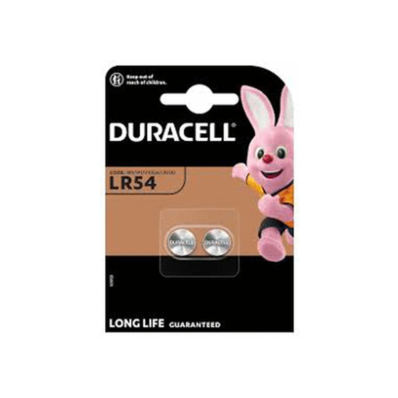 Patarei DURACELL LR54 1.5V 2tk