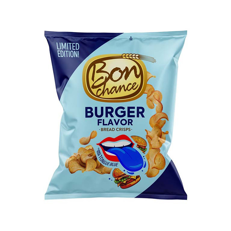 Leivakrõpsud hamburgeri maitsega, BON CHANCE, 120g