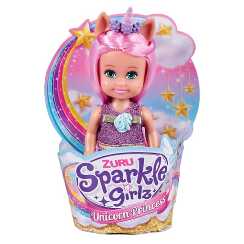 Mänguasi Sparkle girlz 12cm nukk unicorn princess, sortiment., 10094TQ3