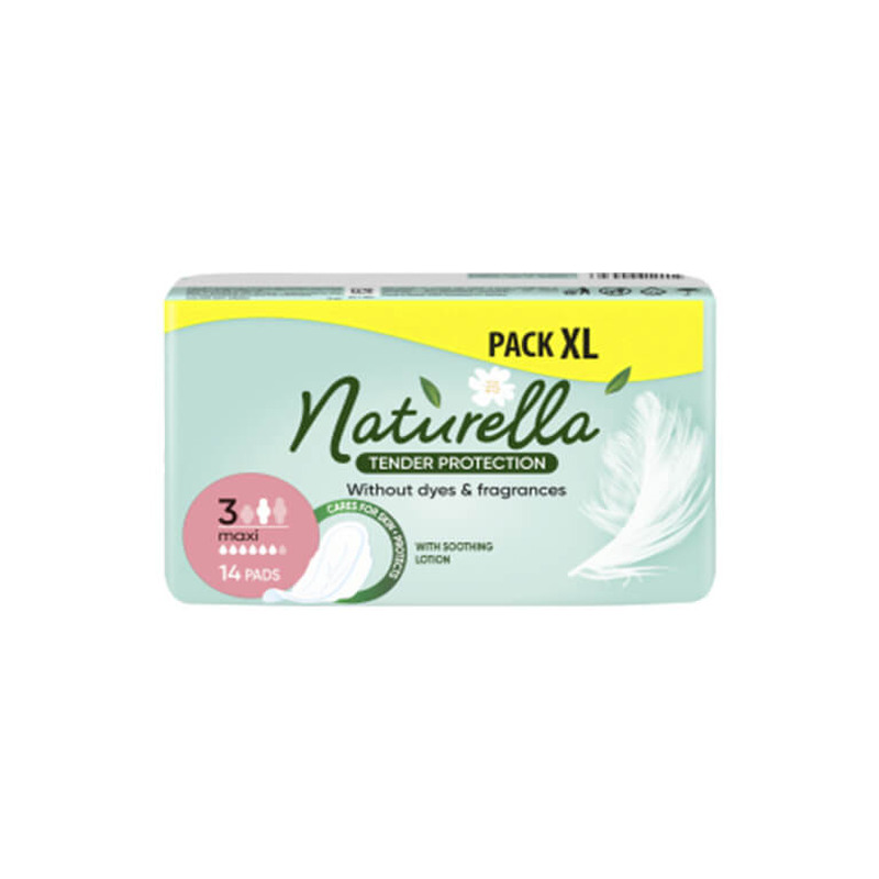 Hügieensidemed Naturella Ultra Tender Protection Maxi S3 14tk