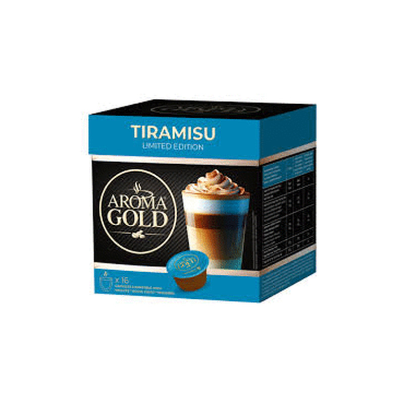 Kohvikapslid AROMA GOLD tiramisu 16x16g