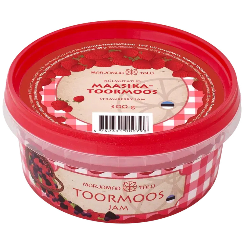 Maasika toormoos, MARJAMAA TALU, 300 g