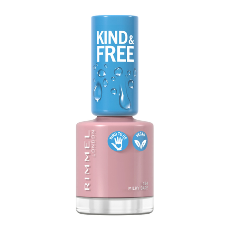 Küünelakk Rimmel Kind & Free 154 Milky Bare
