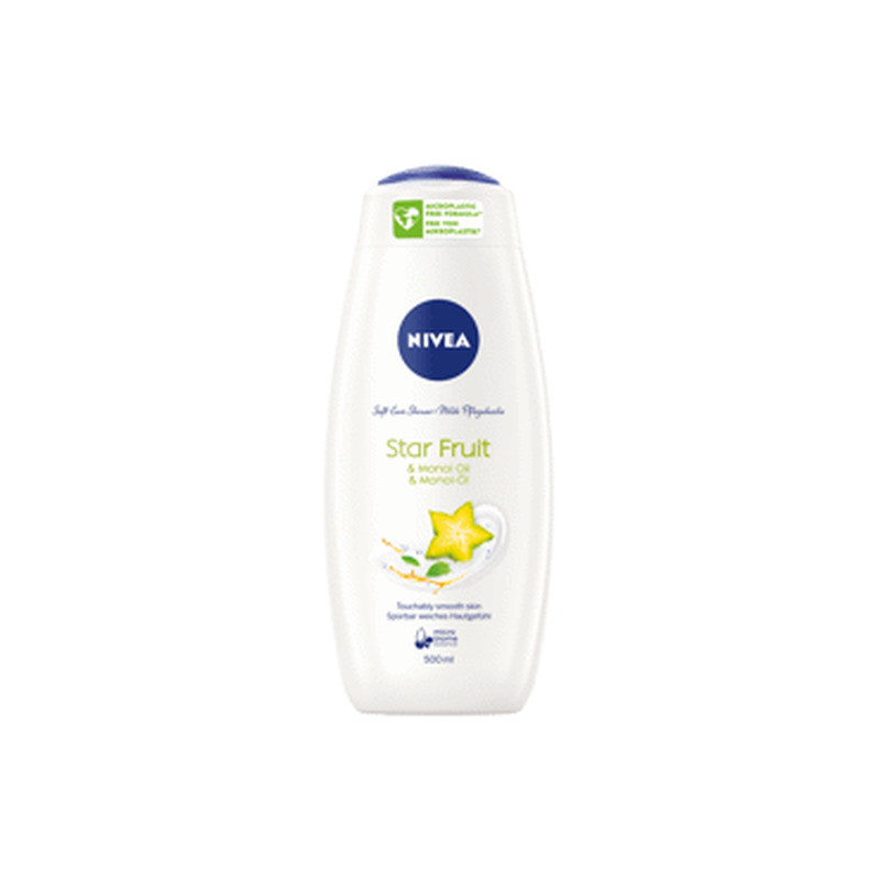 Dušigeel NIVEA Care&Star Fruit 500ml