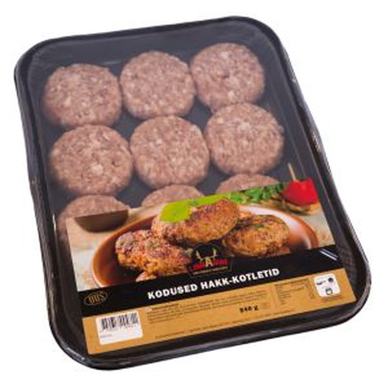 Linnamäe Kodused hakk-kotletid 840g