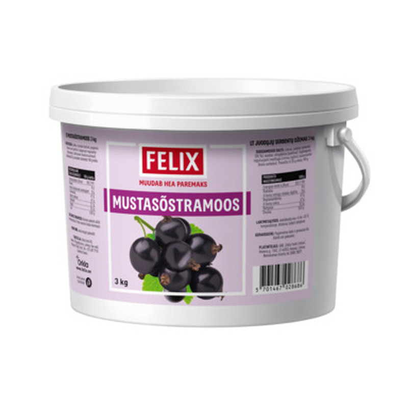 FELIX Mustasõstramoos 3kg