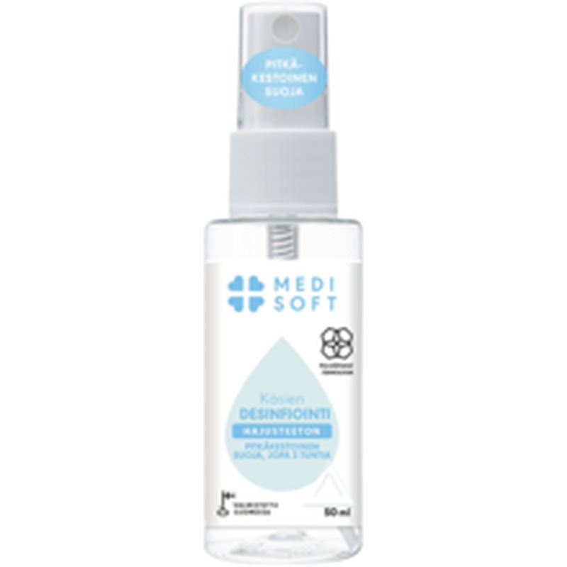 Kätedesinfitseerija sprei lõhnavaba 50ml