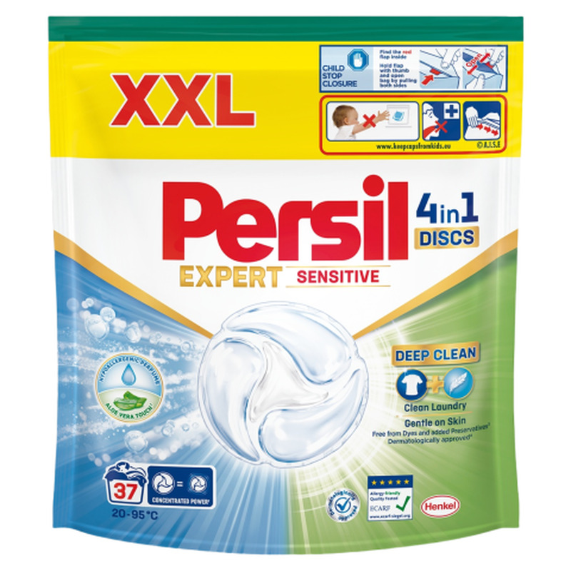 Pesukapslid Persil Sensitive 37tk