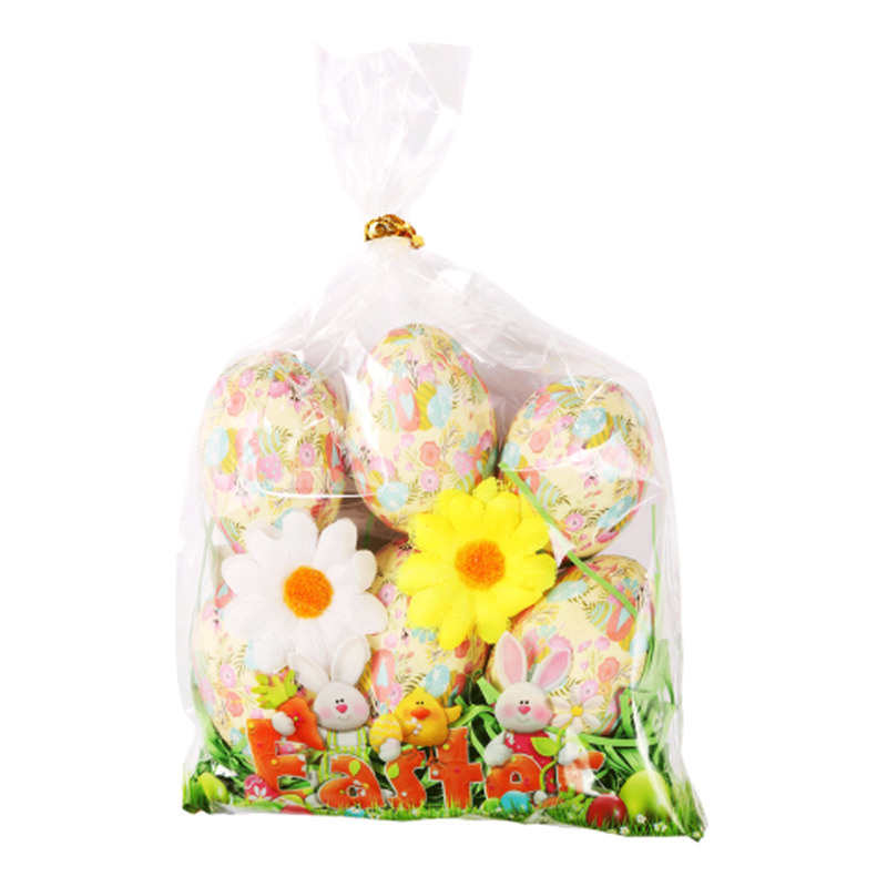 Dekoratiivmunad rohu ja lilledega Cozy Home 6tk ES26