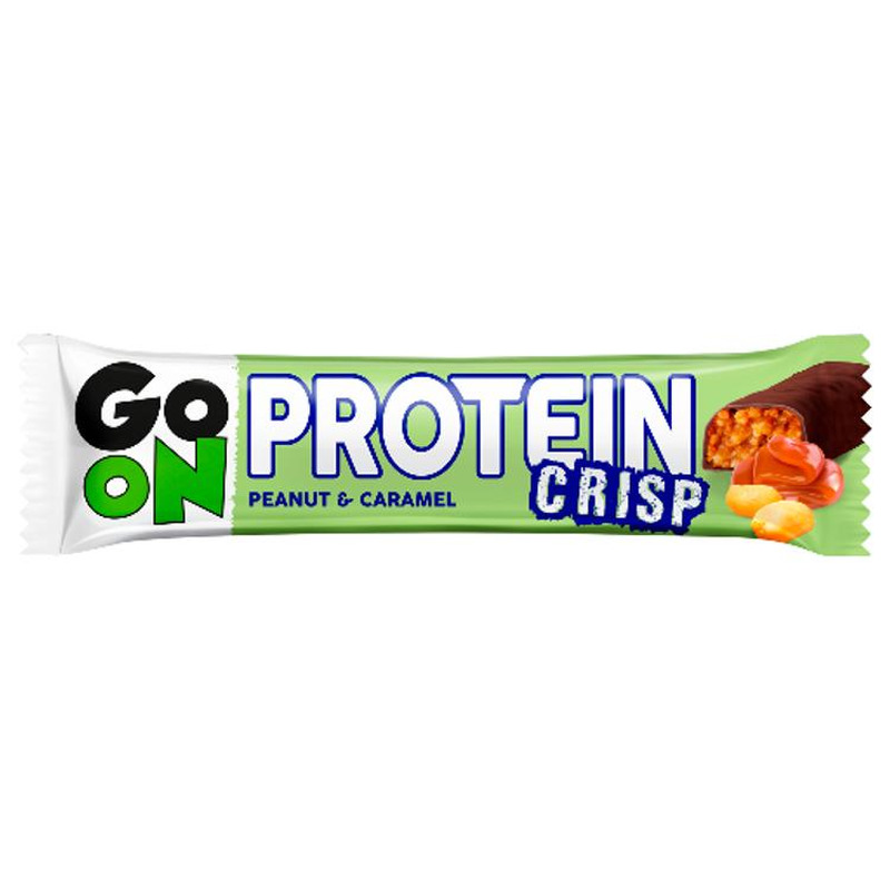 GO ON Protein Crisp maapähkli-karamelli proteiinibatoon 50g