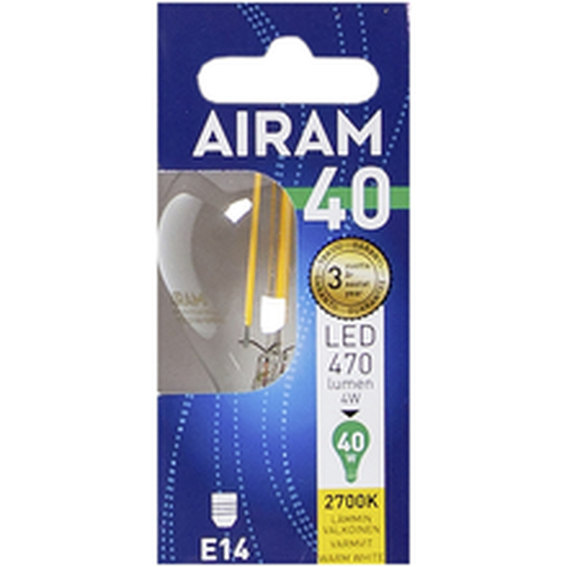 LED-lamp P45 4W/827 E14 FIL