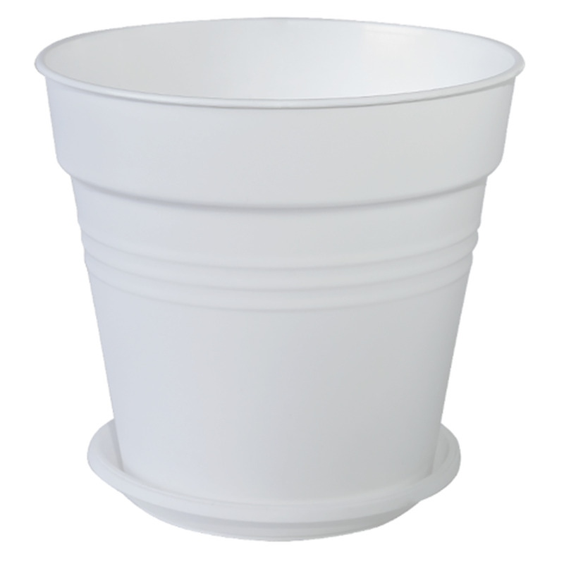 Lillepott Aleana gloria kandikuga 18,5cm valge SG26