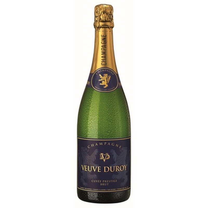 VEUVE DUROY Champagne Cuvee Prestige Brut 12,5% 75cl (kuiv)