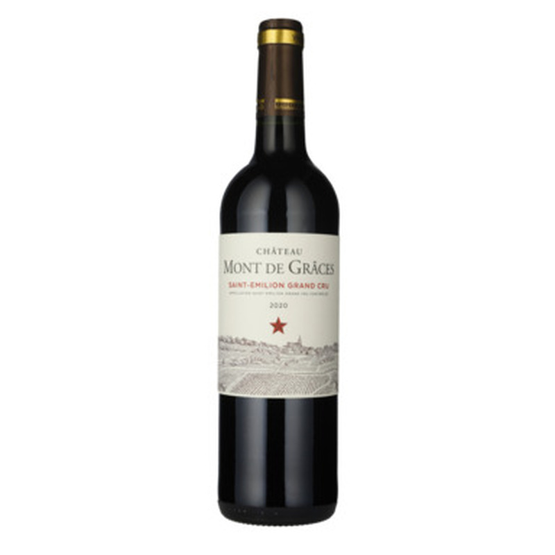 CHATEAU Mont de Graces Saint Emilion Grand Cru 13% 75cl (pun.