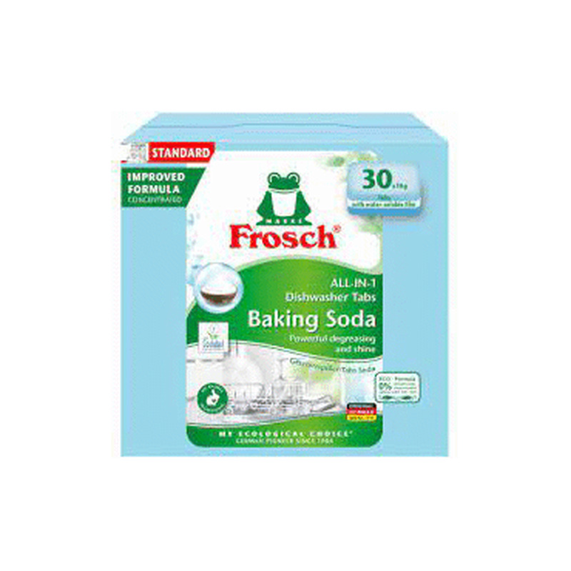 Nõudepesum.tabletid FROSCH Ai1 Soda 30tk