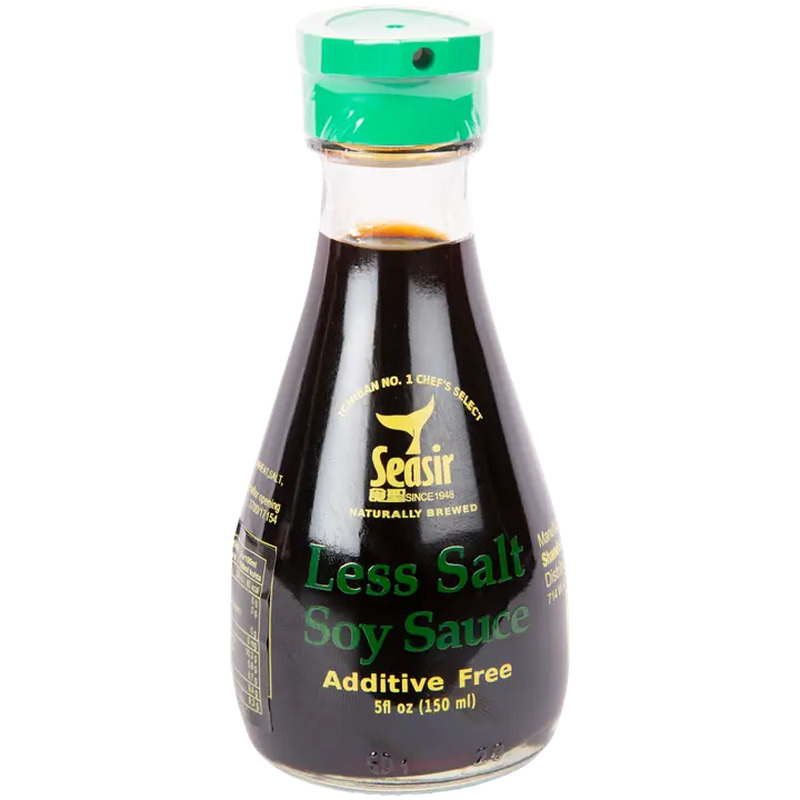 Sojakaste vähesoolane lauapudel, SEASIR, 150 ml