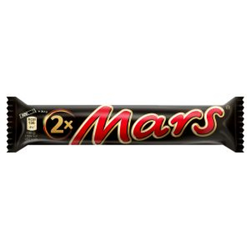 Piimašokolaadibatoon 2-pakk, MARS, 70 g