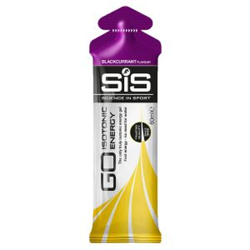 SiS GO Isotonic energiageel 60ml mustsõstra