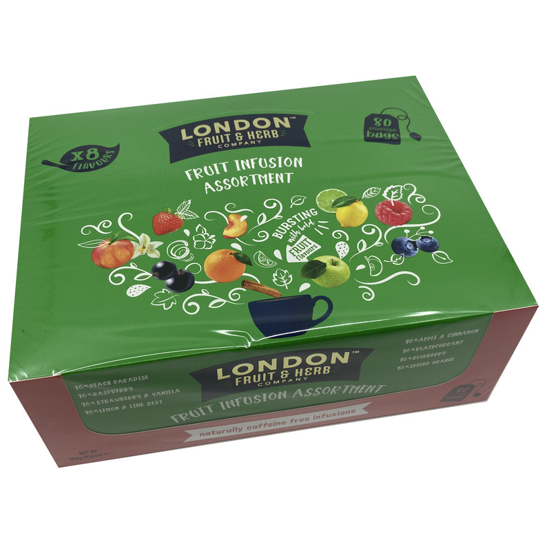 Puuviljatee assortii, LONDON FRUIT & HERB, 160 g