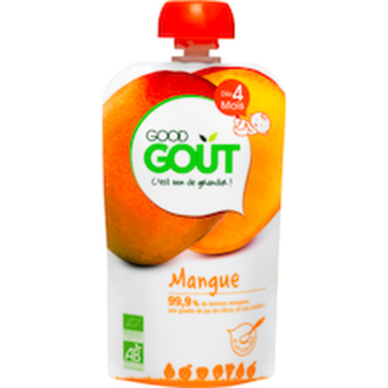 Good Gout mangopüree 120 g, peale4-elukuud