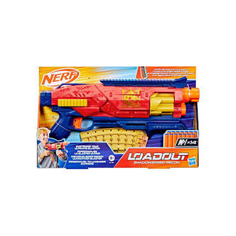 Mängurelv NERF Loadout Shadowspeed