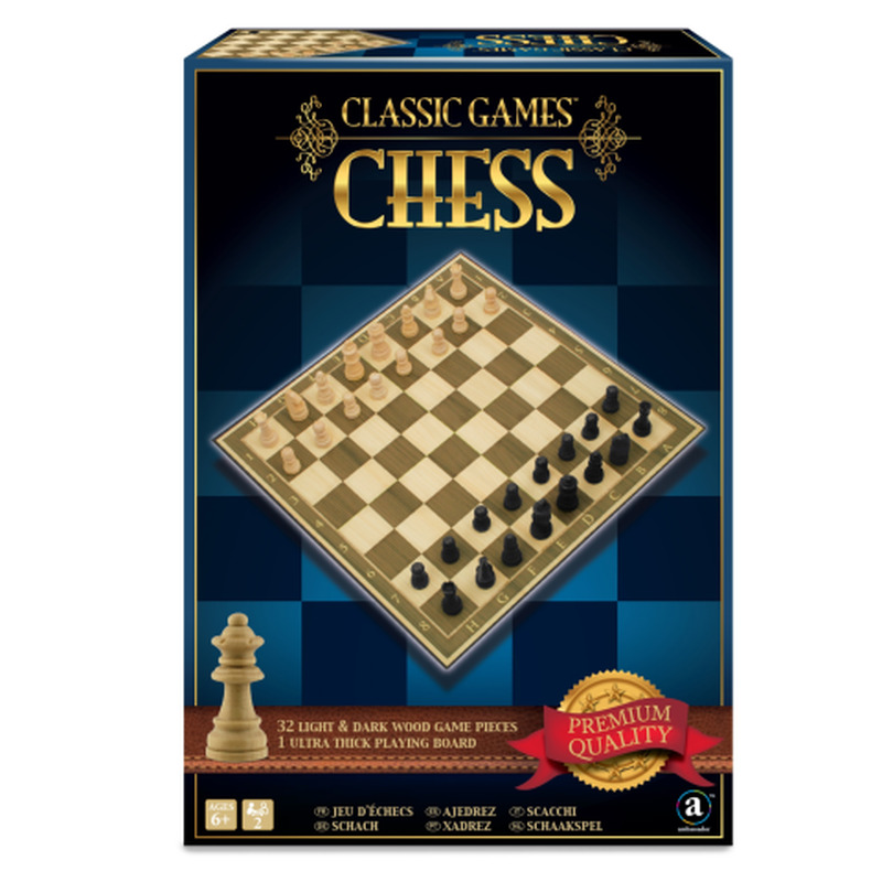 Lauamäng Male puidust Classic Ambassador