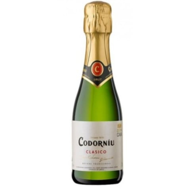 Kaitstud päritolunimetusega kvaliteetvahuvein Codorniu Clasico Cava Brut 0,2l