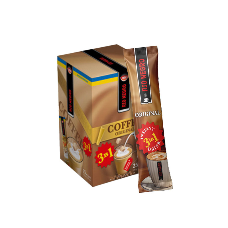 Lahustuv Kohvijook Rio Negro 3in1 Original 13g 25tk