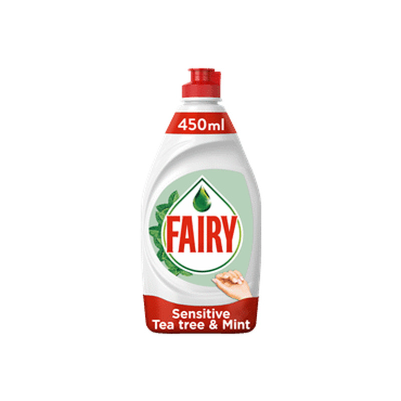 Nõudepesuv. FAIRY Sensit.Tea Tree450ml