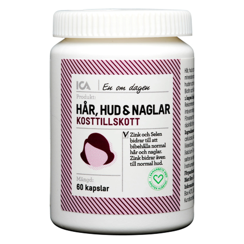 Toidulisand ICA juustele, nahale ja küüntele 60 kapslit